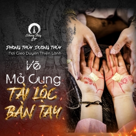 VẼ MỞ CUNG TÀI LỘC BÀN TAY 
