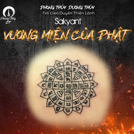 SAKYANT VƯƠNG MIỆN CỦA PHẬT 